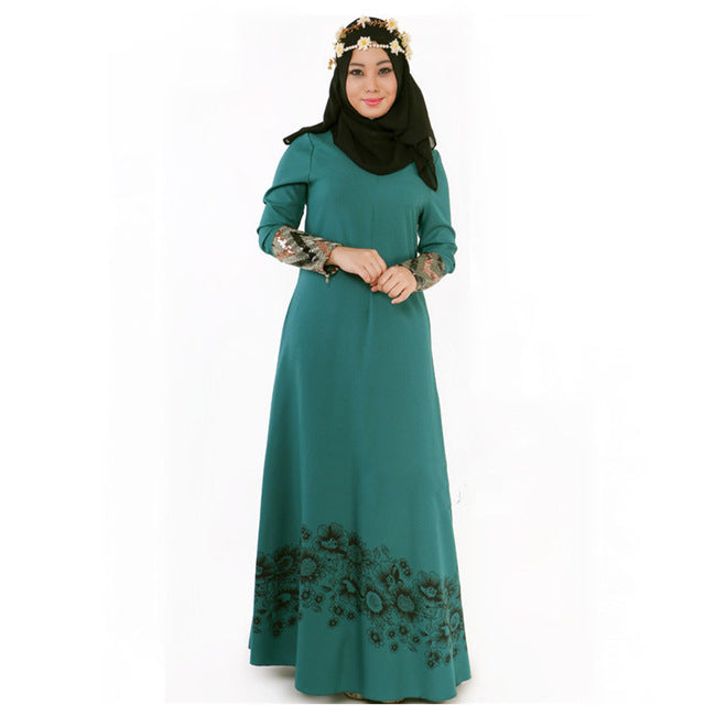 m-2xl islamic abaya dresses women arab ladies caftan kaftan malaysia abayas dubai turkish ladies clothing women muslim dresses