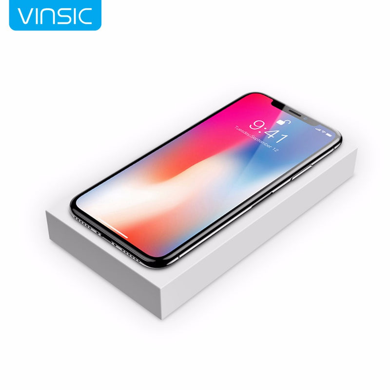 vinsic 2 in1 qi wireless charger 12000mah power bank dual smart usb port external mobile battery charger for iphone 8 8+ x