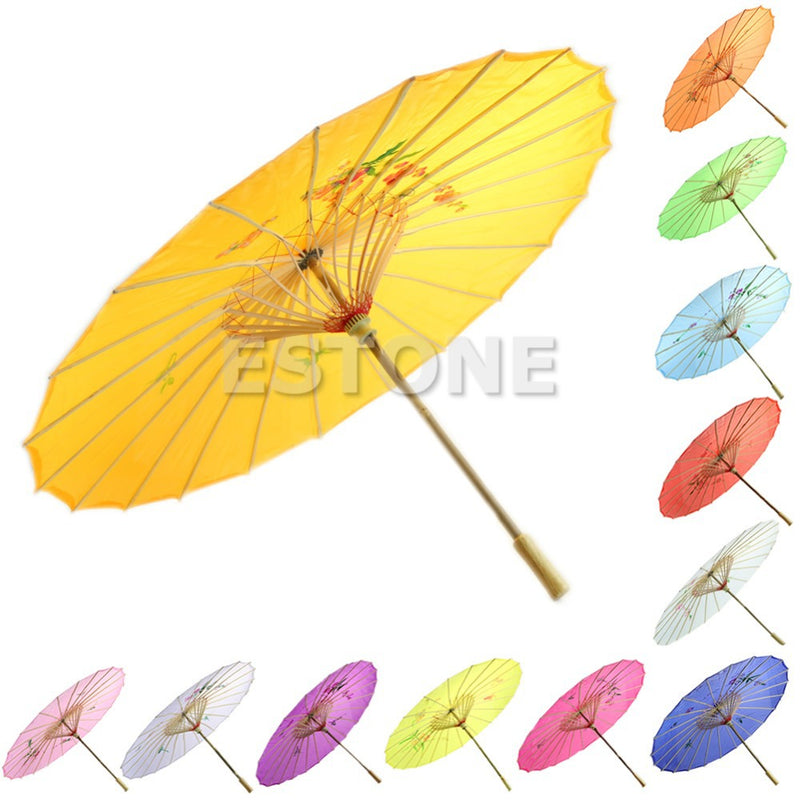 japanese chinese umbrella art deco painted parasol umbrellas