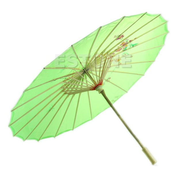 japanese chinese umbrella art deco painted parasol umbrellas gn