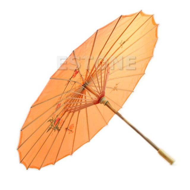 japanese chinese umbrella art deco painted parasol umbrellas o