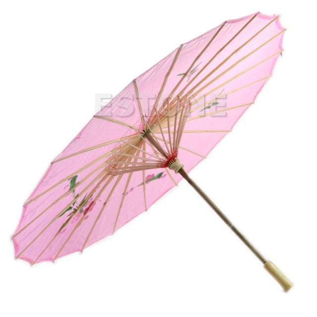 japanese chinese umbrella art deco painted parasol umbrellas pk