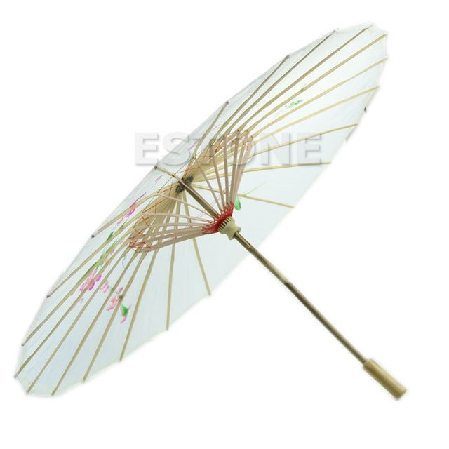 japanese chinese umbrella art deco painted parasol umbrellas w