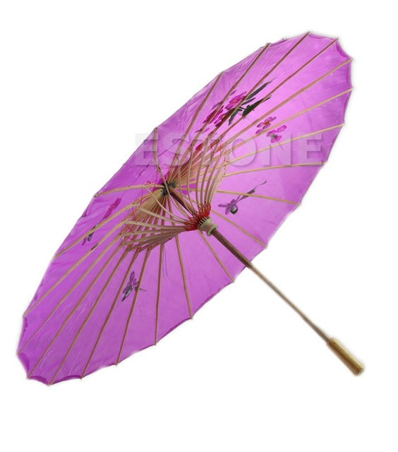 japanese chinese umbrella art deco painted parasol umbrellas pl