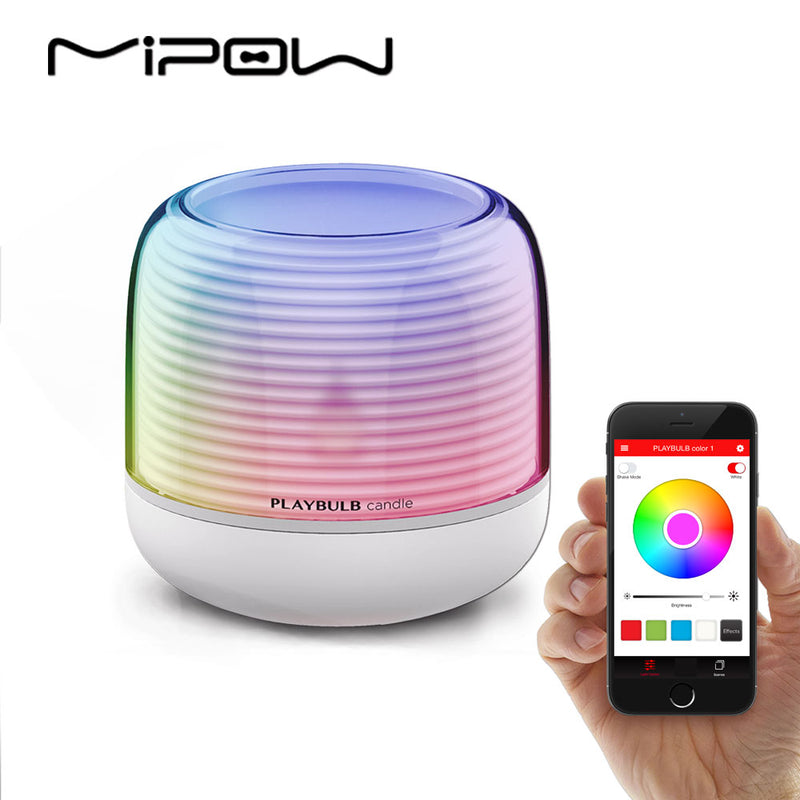 playbulb smart remote candle usb charge candle holders timer rgb changeable light color flameless led