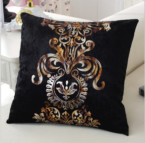 luxurious pillow cover bronzing cushion cover 45x45cm 45cm only cover / a