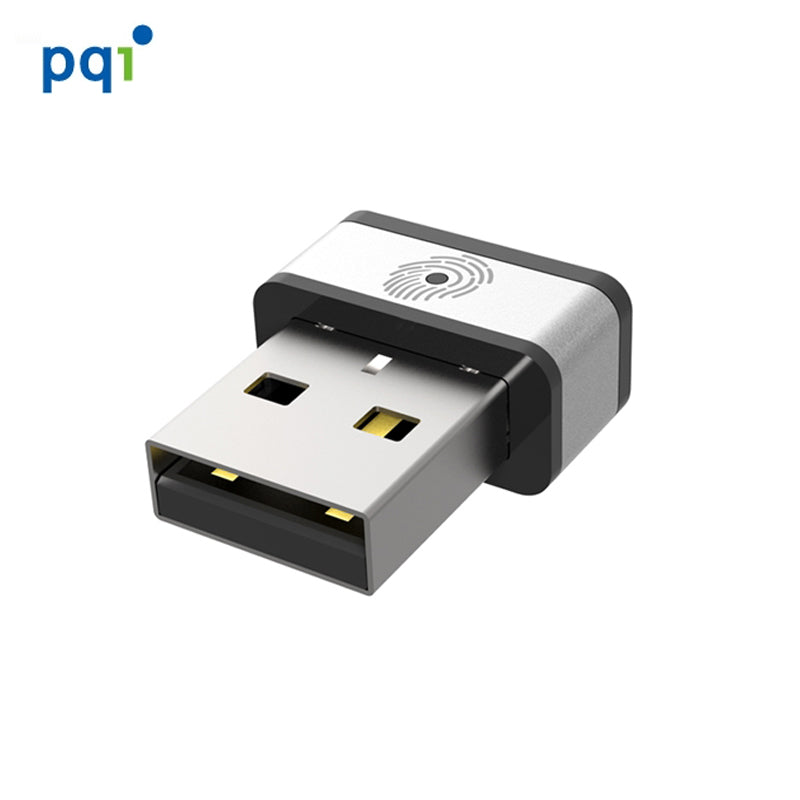 pqi my lockey fingerprint usb dongle world's fastest goldkey identification within 0.15 seconds usb gadgets for windows hello