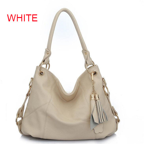 tassels women designer handbags women leather handbags ladies shoulder bags women messenger bags crossbody bags tote bags beige / (30cm<max length<50cm)