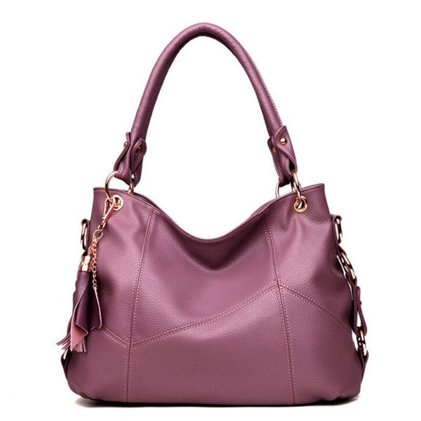 tassels women designer handbags women leather handbags ladies shoulder bags women messenger bags crossbody bags tote bags purple / (30cm<max length<50cm)