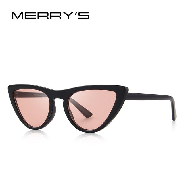 merry's design fashion women cat eye sunglasses brand designer sunglasses c02 pink