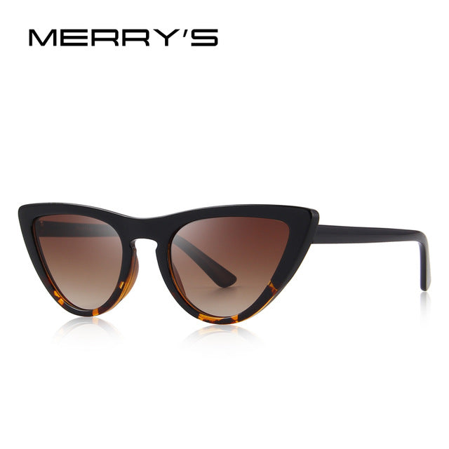 merry's design fashion women cat eye sunglasses brand designer sunglasses c07 leopard