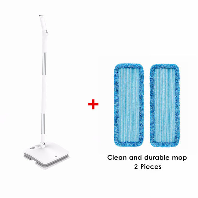 xiaomi mijia swdk-d260/d280 wireless handheld electric wiper floor washers with light and built-in 2000mah battery with mops with 2pcs cd mop / china