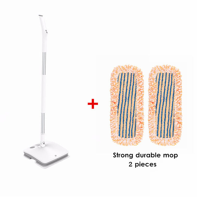 xiaomi mijia swdk-d260/d280 wireless handheld electric wiper floor washers with light and built-in 2000mah battery with mops with 2pcs scd mop / china