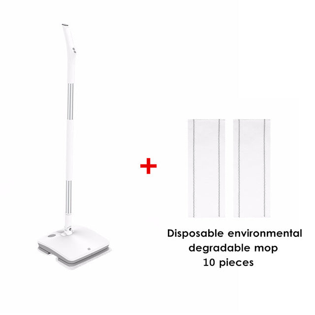 xiaomi mijia swdk-d260/d280 wireless handheld electric wiper floor washers with light and built-in 2000mah battery with mops with 10pcs mop / china