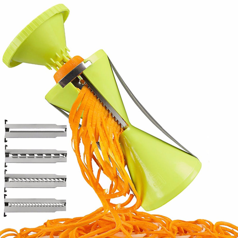 vegetable spiralizer grater vegetable spiral slicer cutter spiralizer for carrot cucumber courgette kitchen tools gadget