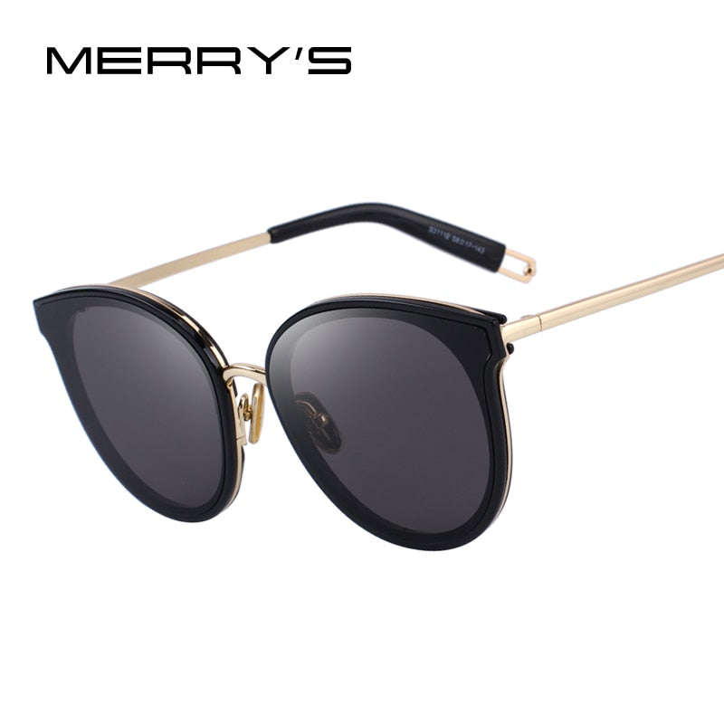 merry's design women classic fashion cat eye sunglasses 100% uv protection