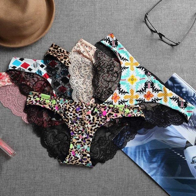 5pcs/lot panties women underwear sexy panties thongs and g strings woman underpants thong g string panties knickers