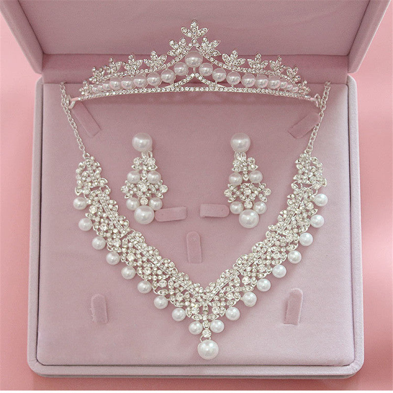 magnificent pearl wedding bridal jewelry sets