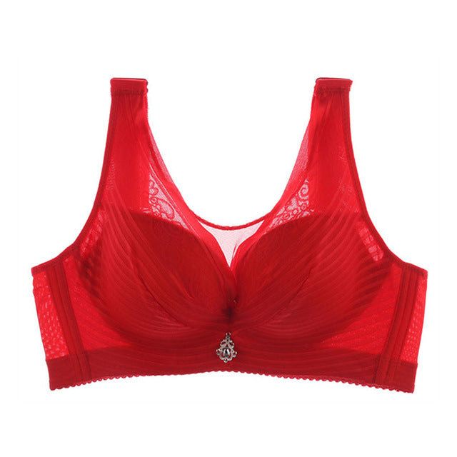 meizimei soft cup bra big size underwear women wire free bralete sexy lace bras lingerie wide strap wireless brassiere x8959