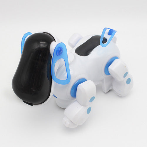 new smart space dance robot dog electronic walking toys with music light christmas new year gift for kids astronaut toy to child dance robot dog