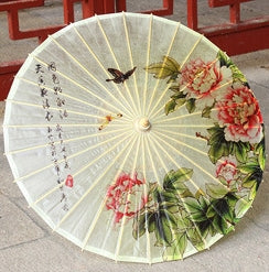 classical oiled paper umbrella rain and sun handmade ancient china style decorated japanese umbrella women dance props a14