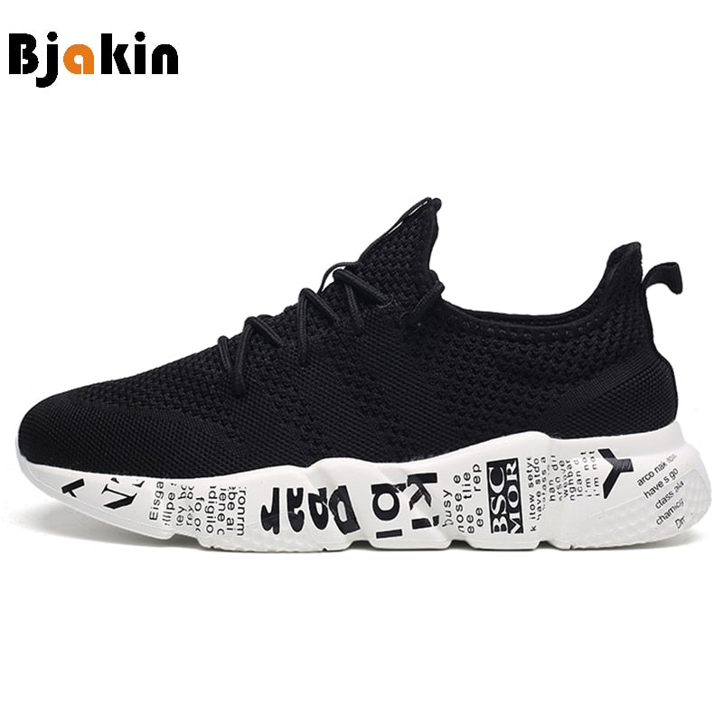 lightweight men running shoes breathable cushion running sneakers
