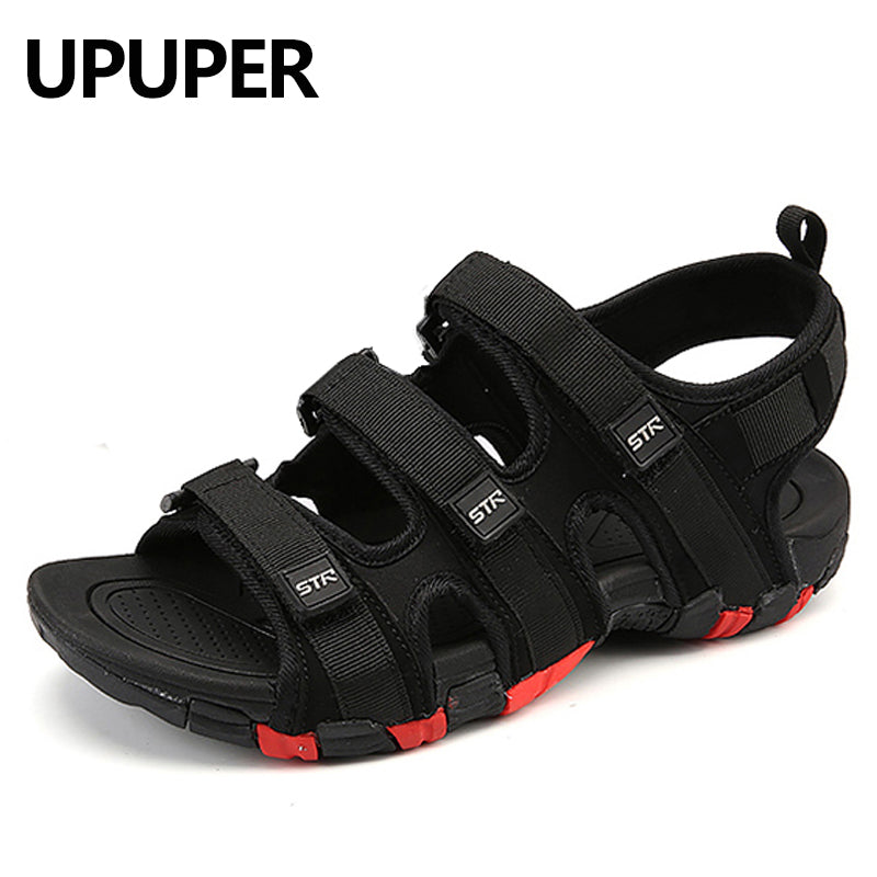 summer men sandals hook&loop men's summer shoes fashion waterproof casual beach shoes