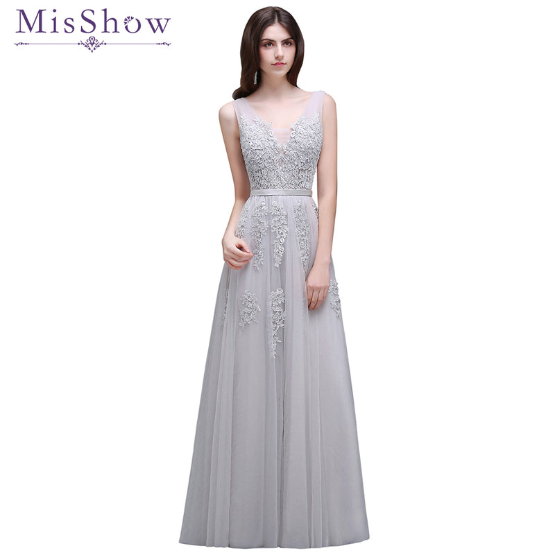short evening dress long tulle lace formal backless long evening dresses prom dresses