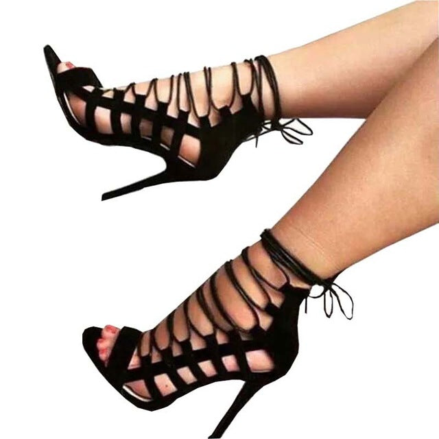 new fashion thin heels shoes sexy women pumps women's shoes fashion super high heels women shoes best lace up