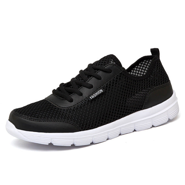 summer men sneakers shoes breathable casual shoes fashion comfortable lace up unisex sneakers