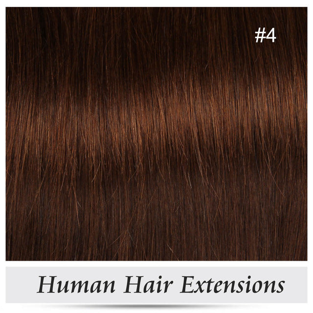 clip in human hair extensions straight full head set 7pcs 100g machine made remy hair clip ins 100% human hair extension