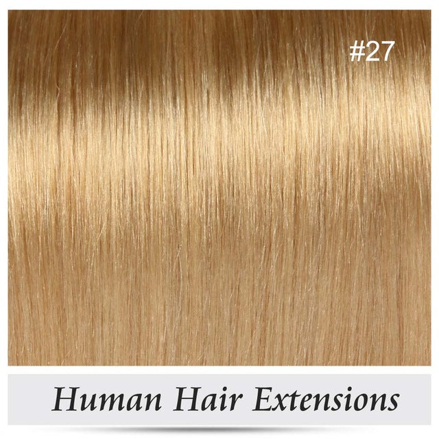 clip in human hair extensions straight full head set 7pcs 100g machine made remy hair clip ins 100% human hair extension