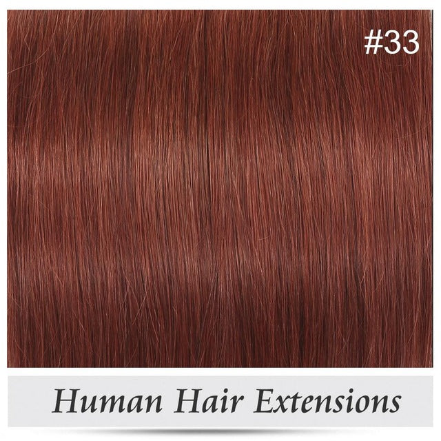 clip in human hair extensions straight full head set 7pcs 100g machine made remy hair clip ins 100% human hair extension