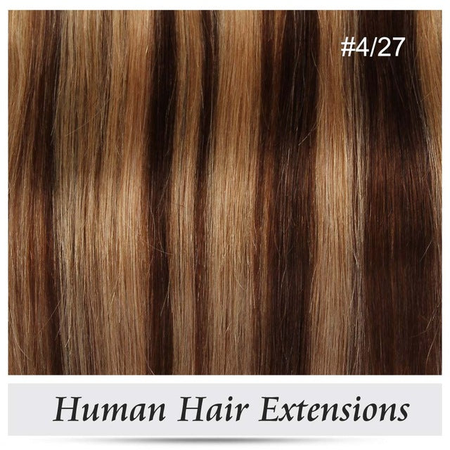 clip in human hair extensions straight full head set 7pcs 100g machine made remy hair clip ins 100% human hair extension