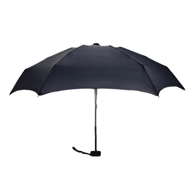 mini pocket umbrella quality men's umbrella windproof folding umbrellas compact rain umbrella black