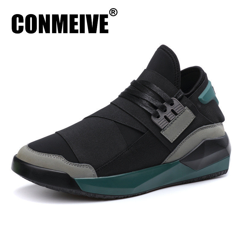 conmeive brand comfortable men shoes spring and autumn male adult loafers breathable fashion mens sneakers