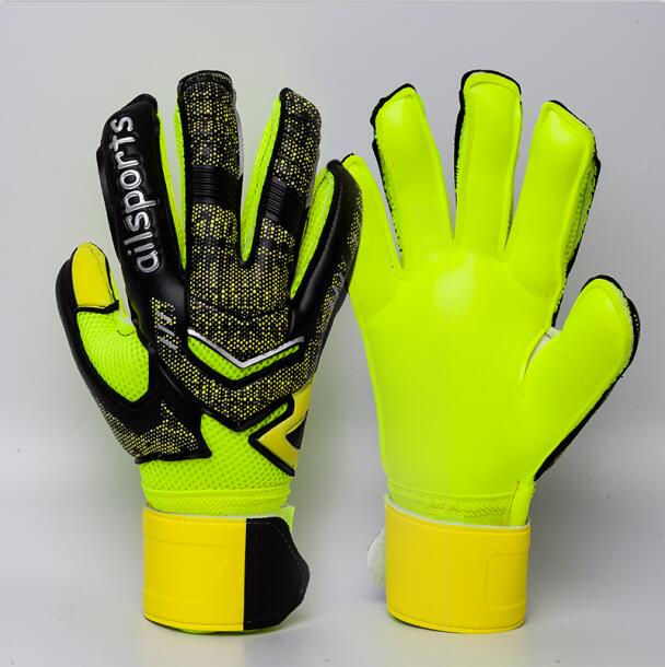professional goalkeeper gloves finger protection thickened latex soccer goalie gloves football goalkeeper gloves