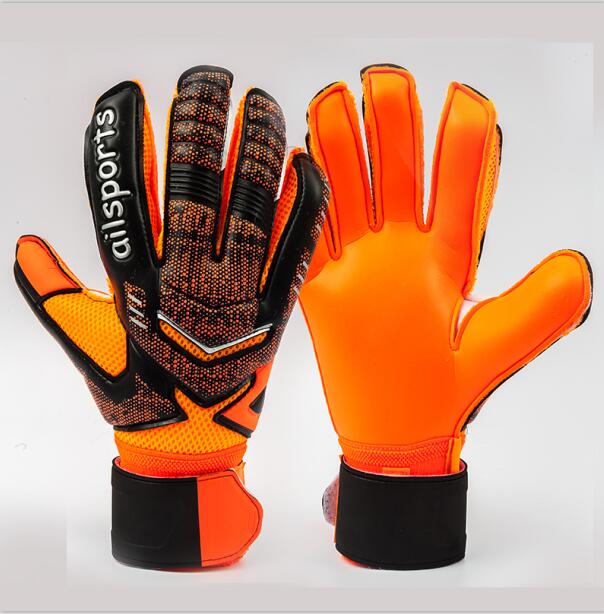 professional goalkeeper gloves finger protection thickened latex soccer goalie gloves football goalkeeper gloves