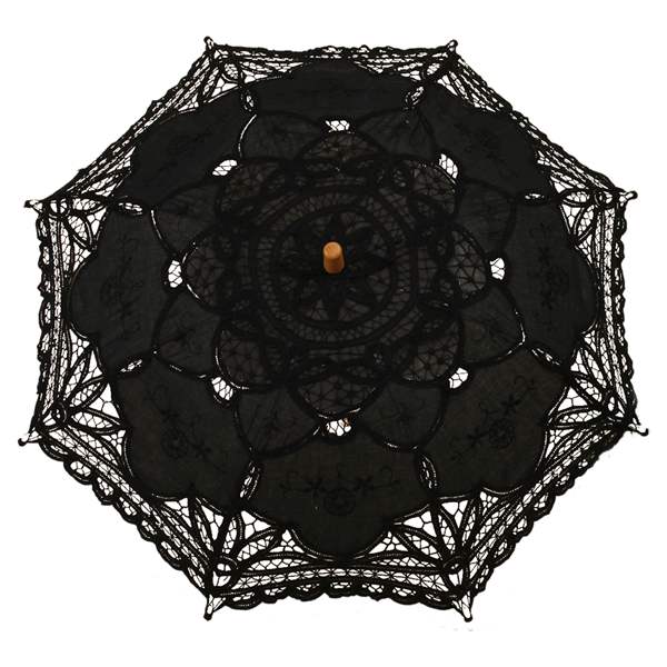 victorian umbrella umbrella lace wedding bride umbrella ivory 38x64cm orange