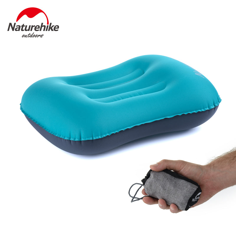 naturehike  inflatable pillow travel air pillow neck camping sleeping gear fast portable