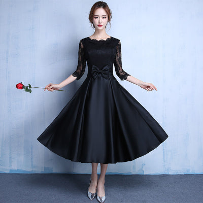 dongcmy new fashion black color plus size robe de roiree party short evening dress