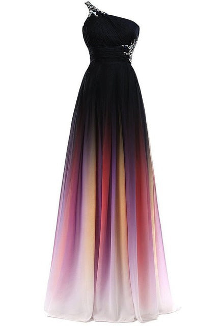 elegant evening dress purple formal prom dresses black party dress blue long evening gowns