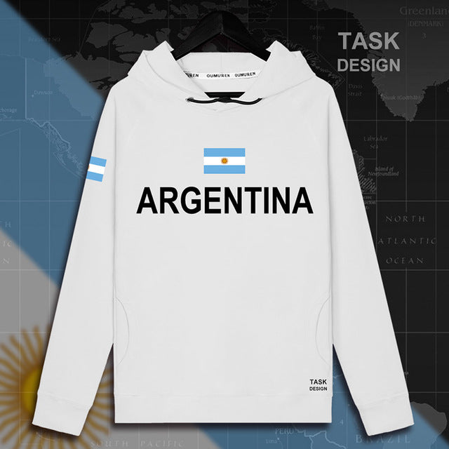 argentina argentine ar mens hoodie pullovers hoodies men sweatshirt thin new streetwear clothing jerseys tracksuit nation flag