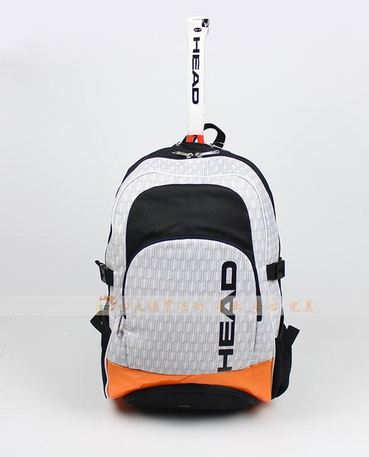 head tennis bag sports bag gym backpack separated shoes storage fitness bags men women raquete de tenis 1