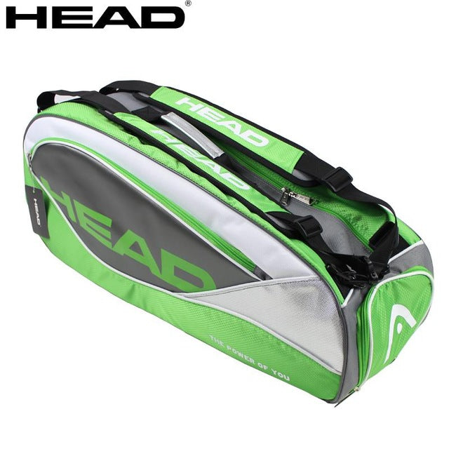 head tennis bag sports bag gym backpack separated shoes storage fitness bags men women raquete de tenis 4