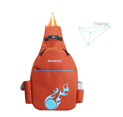 original tennis racket bag tennis backpack racket bag portable clasp shoulder can be left to right tennis bag badminton bag orange