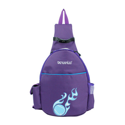 original tennis racket bag tennis backpack racket bag portable clasp shoulder can be left to right tennis bag badminton bag purple
