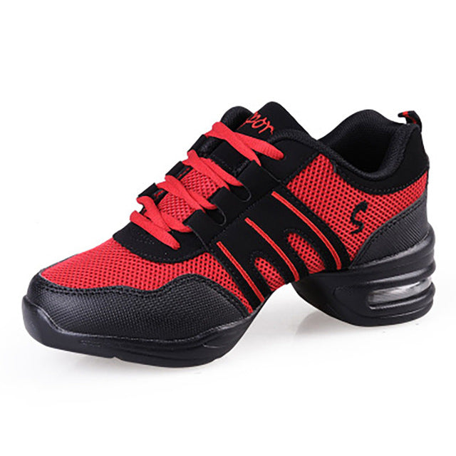 sports feature soft outsole breath dance shoes sneakers for woman practice shoes modern dance jazz shoes