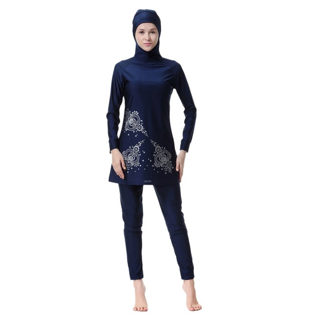 balight modest muslim swimwear hajib islamic swimsuit for women  full cover conservative burkinis swim wear plus size