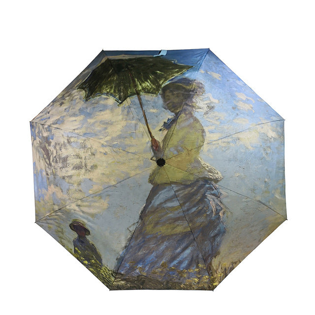 like rain chinese art sakura umbrellas female folding umbrella rain women windproof high quality anti-uv sun parasol